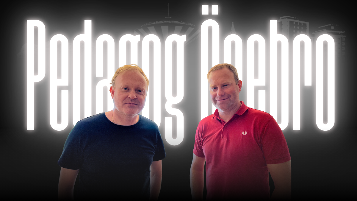 PÖ-redaktionen: Jonas Gunnarsson och Mikael Kindgren.