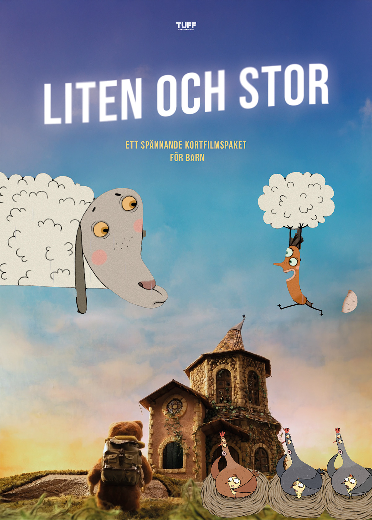 Liten och stor affisch