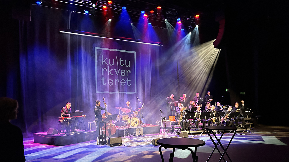 Konsert med mingel i Volymen. Foto: Eva Palmér.