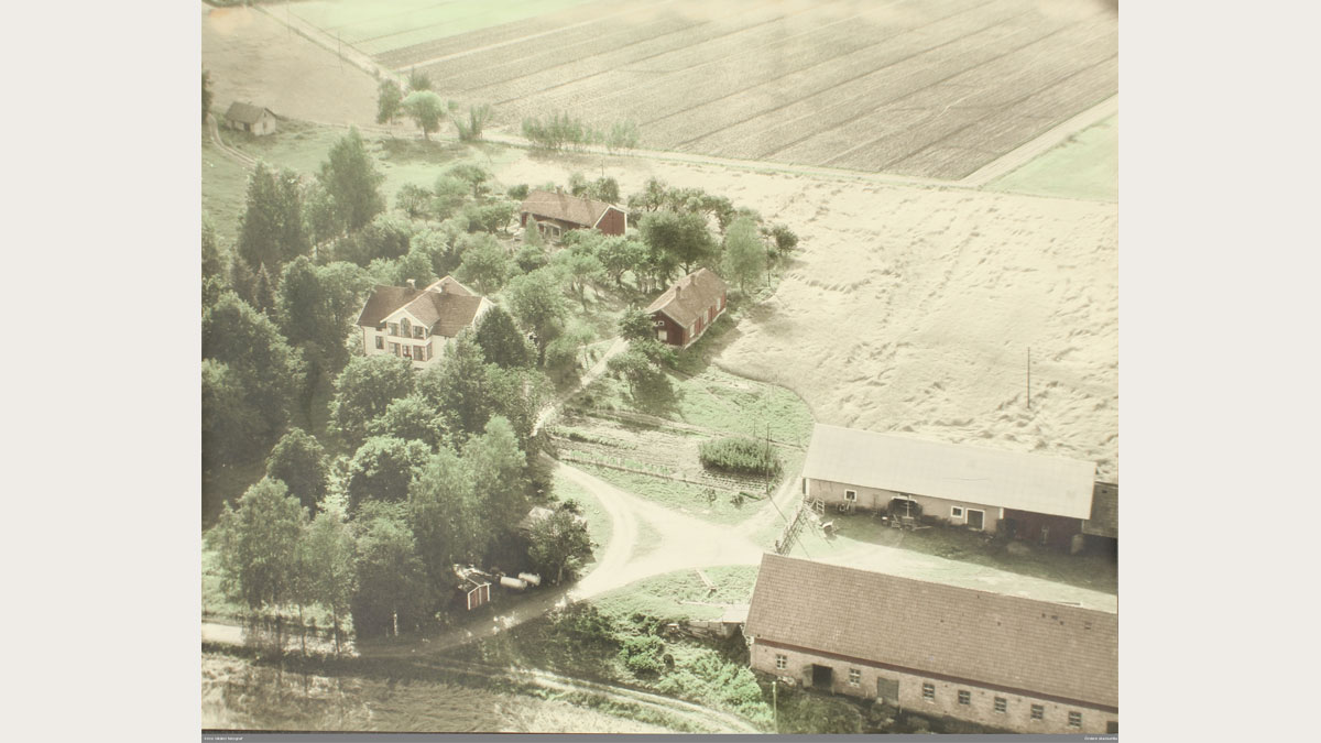 Aspholmens gård, 1950-tal. Bild Örebro stadsarkiv