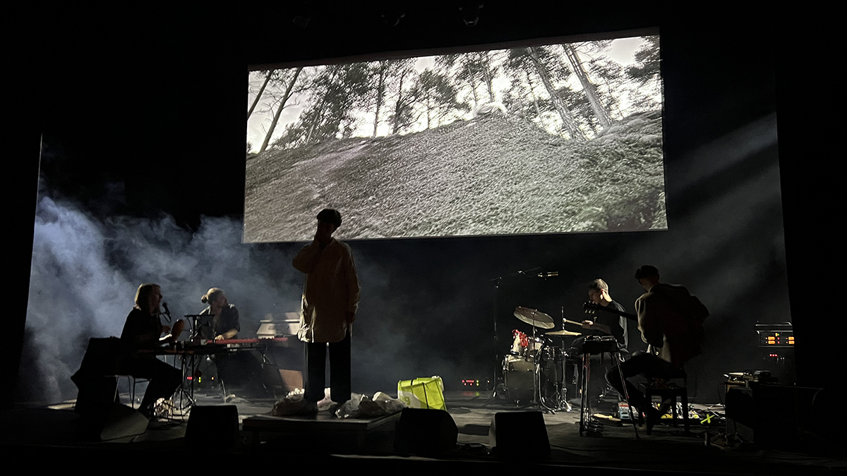 Film och musikimprovisationsverket JORD under Part of Art i januari.