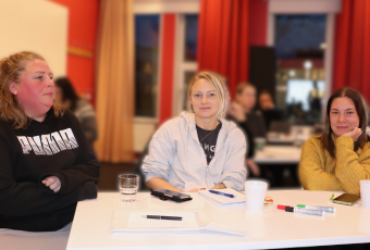 Lisa, Caroline och Magdalena