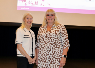 Zandra Ahkoila och Åsa Svahn, verksamhetschefer