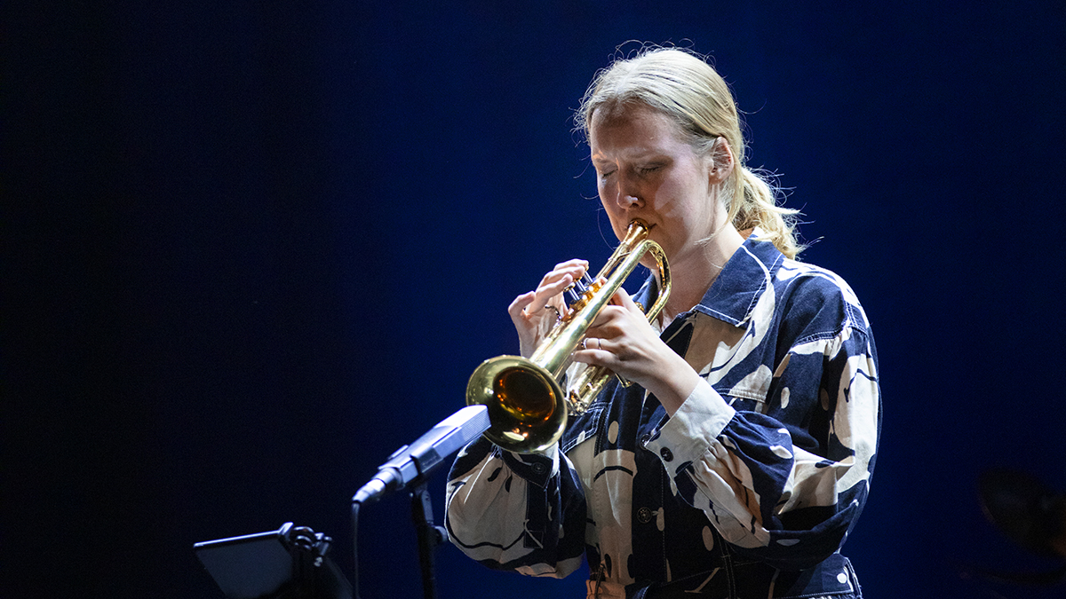 Linnea Jonsson på Part of Art. Foto: Karin Wilkens
