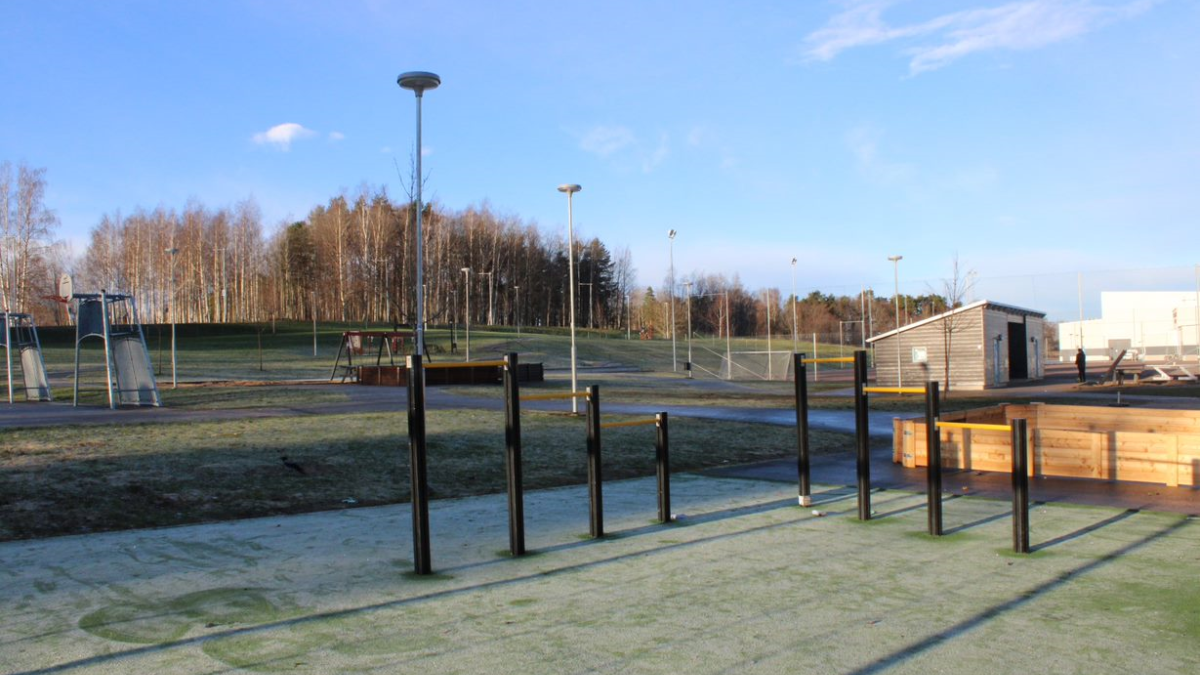 Tybblelundsskolans skolgård