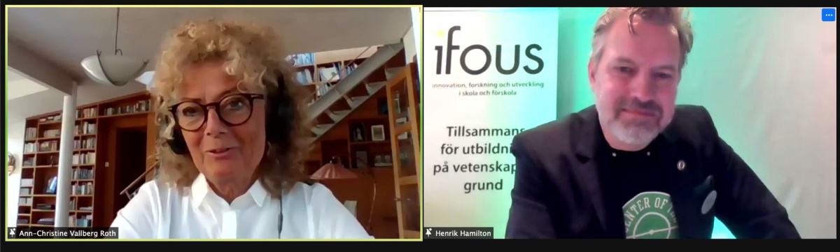 Ann-Christine Valberg Roth och Henrik Hamilton