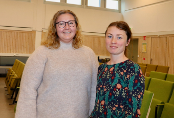 Miranda Swindley och Ida Alm