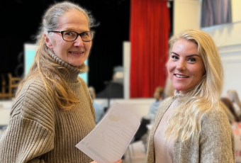 Yvonne och Yrsa, lärare Odenskolan