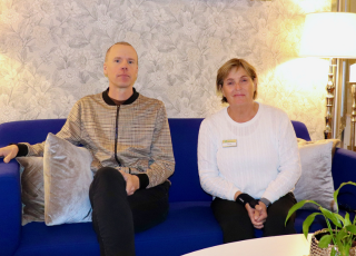 Martin Karlsson och Tina Alm