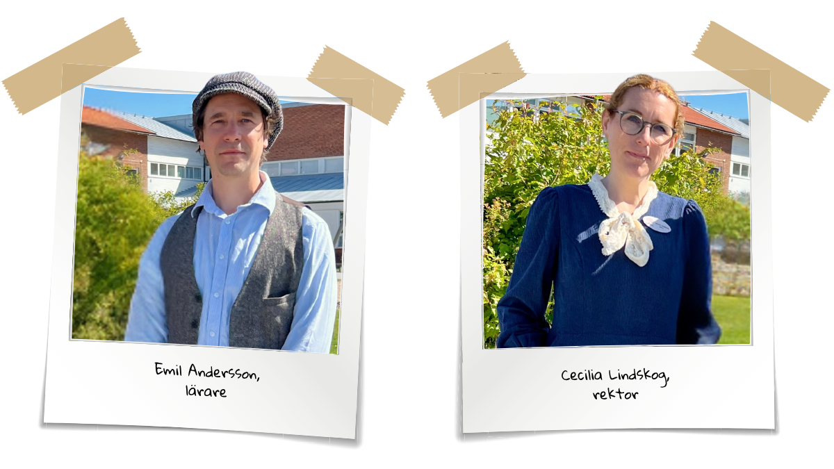 Emil Andersson och Cecilia Lindskog